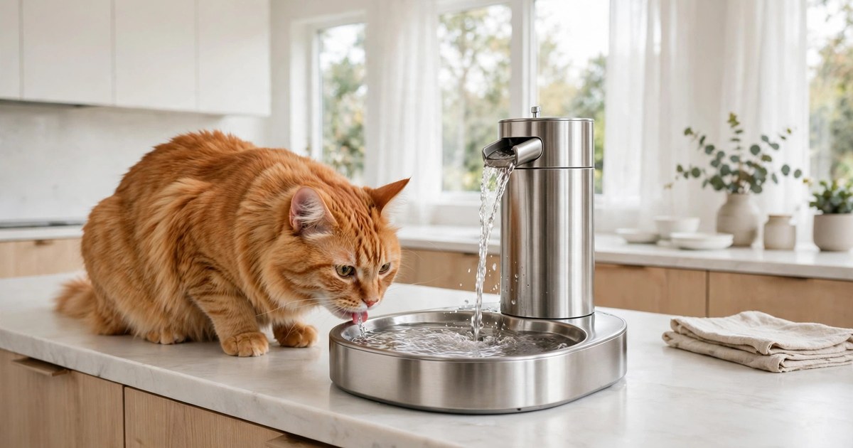 Veken Stainless Steel Pet Fountain Review: The Low-Maintenance Pick in 2026?
