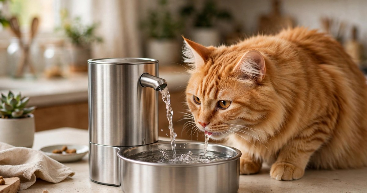 Stainless Steel vs Plastic Pet Fountains: Which Is Better in 2026?